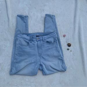 American eagle light-wash super stretch jeans